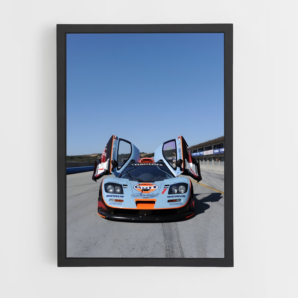 Poster La Légende de la Vitesse – affiche Mclaren (vue 2)